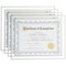4 Pack 8.5x11 Glass Certificate Frames with Stand for Documents, Diplomas Awards, for Tabletop, Hanging